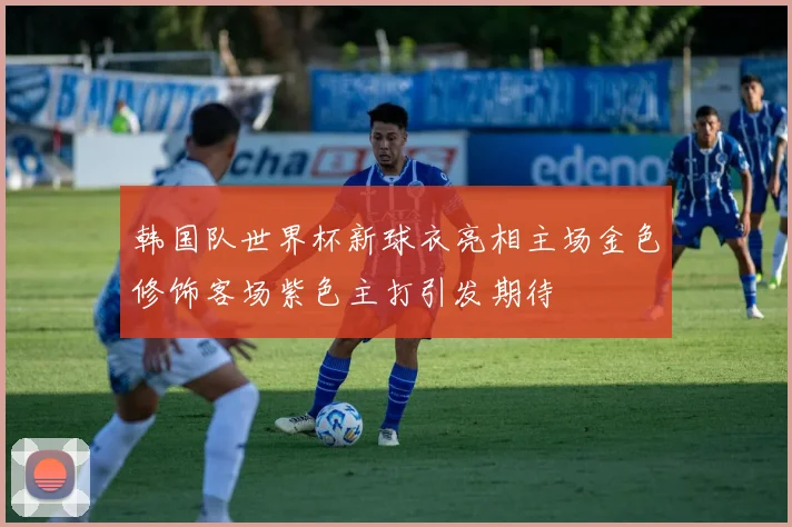 韩国队世界杯新球衣亮相主场金色修饰客场紫色主打引发期待